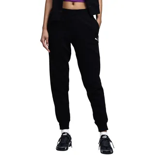 Puma ESS Small No. 1 Logo Comfort High-Waist Hosen Schwarz S