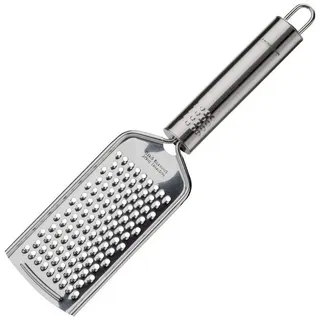 Fackelmann Reibe Ovalgriff 1-tlg. Silber