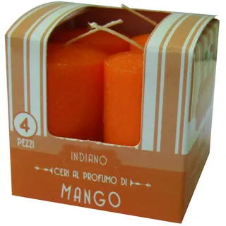 Cereria di Giorgio Melrose Ceretti Duft, Wachs, Orange, 3 x 3 x 5.5 cm, 4 Einheiten