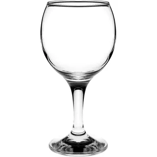 Bistro Weingläser Set, 290ml, 6er Pack, Glas - Transparent
