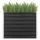 Garten-Hochbeet 100 x 40 x 77 cm Grau