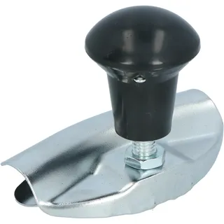 CARPOINT 2512701 Lenkradknauf schwarz chrom
