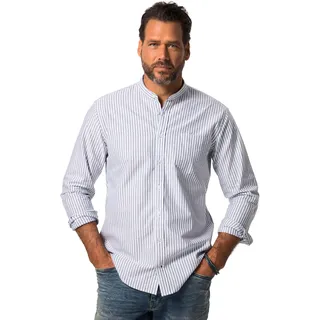 JP 1880, Herren, Große Größen, Hemd, Streifen, Stehkragen, MF, Oxford, 1/1