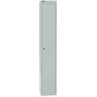 BISLEY CLK121645 Garderobenschrank 30,5 x 30,5 x 180,2 cm lichtgrau
