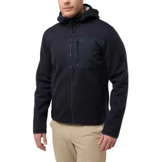 Jack Wolfskin Herren Kaminfeuer Hooded Jkt M, Dark Navy, S EU