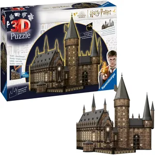 Ravensburger Hogwarts Schloss Die Große Halle Night Edition (540 Teile)