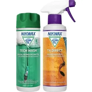 Nikwax Tech Wash+TX-Direct Spray, 2x300ml