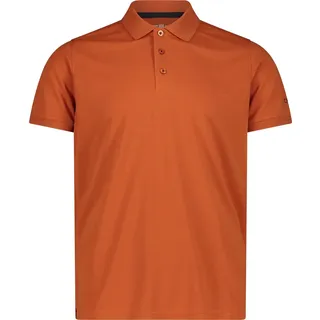 CMP MAN POLO RUGGINE RUGGINE 58 - Orange