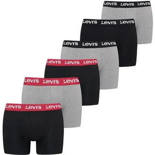Levis Men Repeat Logo Boxer Brief 6P ECOM