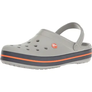 Crocband Clog light grey/navy 36-37