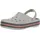 Crocband Clog light grey/navy 36-37
