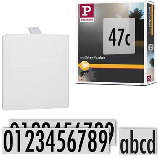 Paulmann Hausnummernleuchte 94253 Transparent