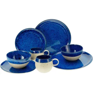 CreaTable Deep Blue Sea Kombiservice 8-tlg. blau