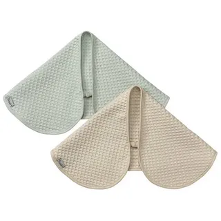 Sterntaler 2er-Set: Spucktücher Edda«, in Beige