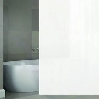 MSV Duschvorhang 140 x 180 cm weiß