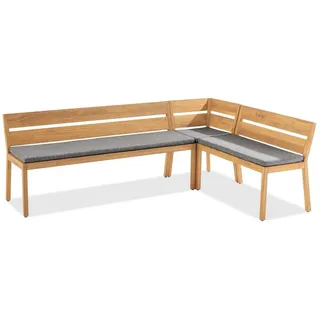 Set Eckbank Ann - Das Set besteht aus: 2 x Bank Ann, 2 x Eckteil Ann. Bank- und Polsterlänge, s...