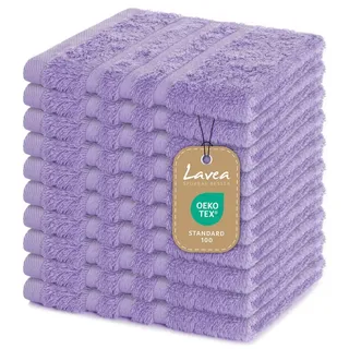 LAVEA Elena Handtuchset 10-tlg. lila