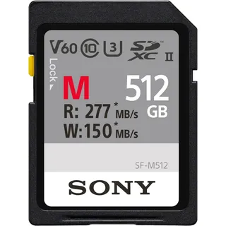 SONY SD-Karte SF-M 512 GB R277/W150