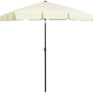 vidaXL Strandschirm Sandgelb 180x120 cm - Gelb