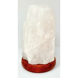 Edel Stein Lampe Nacht Tisch Berg Kristall Roh Quarz Natur Echt