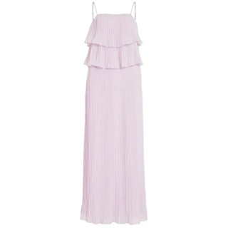 Vila Chiffan Pleat ärmelloses Kleid - Winsome Orchid - 34