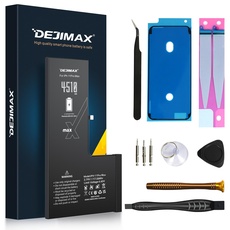 DEJIMAX Akku Reparatur-Set für iPhone 11 Pro Max | 4510 mAh große Kapazität | Ersatz-Akku mit Werkzeug-Kit, Neu 0 Zyklen Li-Ionen Polymer Akku für iPhone 11 ProMax, Hohe Leistung, Easy to Install