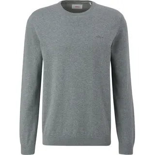 S.Oliver Herren, 2143173 Pullover, 92W0 grau, XL