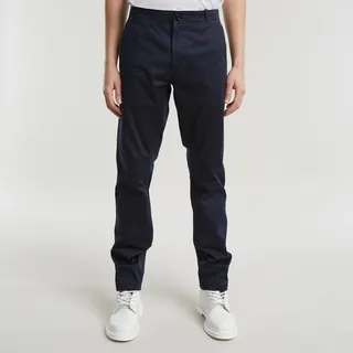 G-Star für Herren. D25547-5126-C742 Mosa Straight Chino Hose navy (28/30), Lässig, Baumwolle, Marine