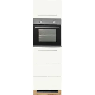 kochstation Backofenumbauschrank »KS-Wien«, 60 cm breit, 200 cm hoch, für autarken Backofen, weiß