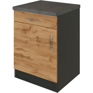Held Unterschrank Sorrento 50 x 85 x 60 cm Anthrazit