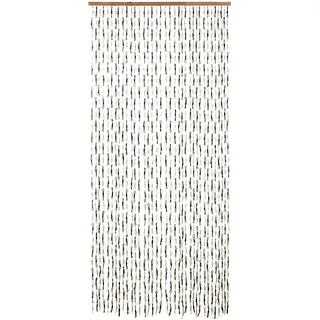 locker Türvorhang »KNOTS« Hakenaufhängung 1 Stk. tlg., braun