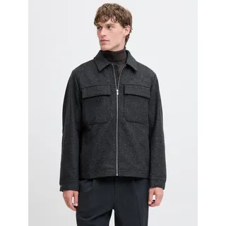 Jack & Jones Wolljacke »JPRCCRUSSEL WOOL BLEND JACKET SN« ohne Kapuze