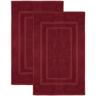NatureMark Duschvorleger Bordeaux 50 x 80 cm