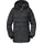 Parka L wasserabweisender winddichter Parka funktioneller und stylischer Wintermantel black 38