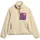 Vintage Retro Halbreißverschluss-sweatshirt Oatmeal beige S