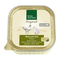 REAL NATURE Senior Huhn mit Ente und Rapsöl 17x100g