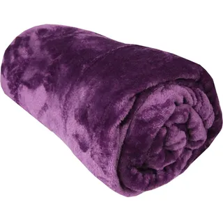 BestLivings Kuscheldecke Celina Violett 220 x 240 cm