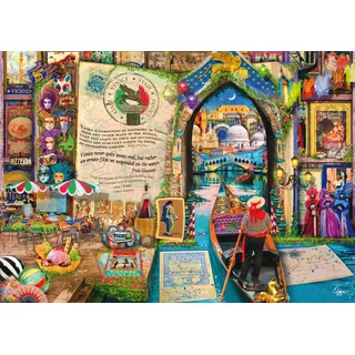 Schmidt Spiele 58597 Erinnerungen an Venedig, Aimee Steward, 1000 Teile Puzzle