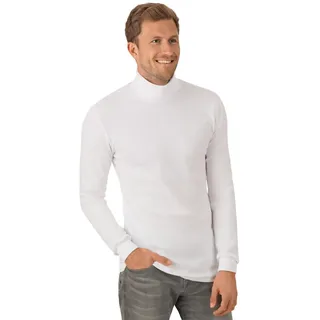 Trigema Rollkragenshirt »TRIGEMA Langarm Ski- und Sport-Rollkragenpullover«, weiß