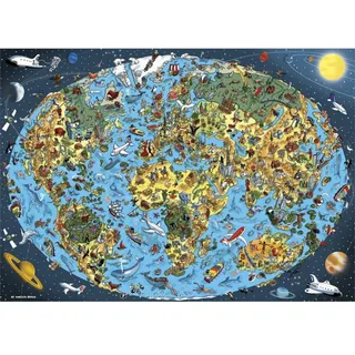 GIBSONS Puzzle Unser wunderbarer Planet 1000 Teile