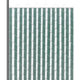 Vevor Sichtschutzlamellen 1130 cm grün Kunststoff