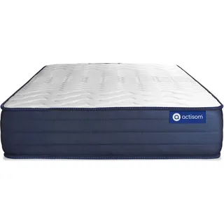 Actiflex life matratze 70x190cm, Taschenfederkern und Memory-Schaum, Härtegrad 5, Höhe :22 cm, 5 Komfortzonen