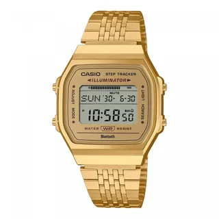 Casio Vintage Iconic Digitaluhr Edelstahl 38 mm ABL-100WEG-9AEF