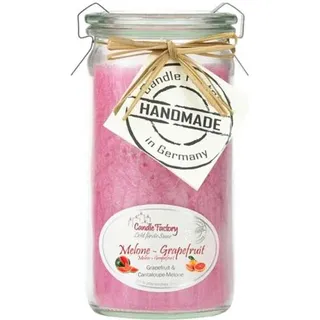 Candle Factory Mini Jumbo Melone-Grapefruit Duftkerze Dekokerze 307103