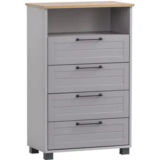 Schildmeyer Jelda 62,4 x 102 x 34,1 cm Platingrau / Eiche