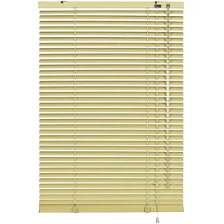 Aluminium-Jalousie 25 mm 100 x 175 cm beige