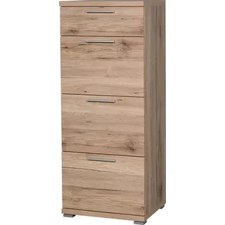 Germania 3203-177 Kommode GW-Top in Sanremo-Eiche-Nachbildung, 48 x 120 x 40 cm (BxHxT)