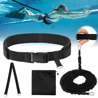 Schwimmgürtel,2.5-7.5M Schwimmgurt für Pool,Einstellbare Schwimmgurt Pool Erwachsene für Jedes Schwimmbad - Schwimmgurt Schwimmhilfe für Schwimmanfänger, Aquafitness & Rehabilitation