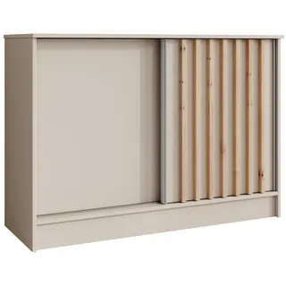 beautysofa Horizon 121 x 85 x 43,5 cm beige / schwarz
