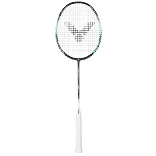Victor Badmintonschläger Auraspeed 90K Metallic R (ausgewogen, steif) türkisblau - unbesaitet -
